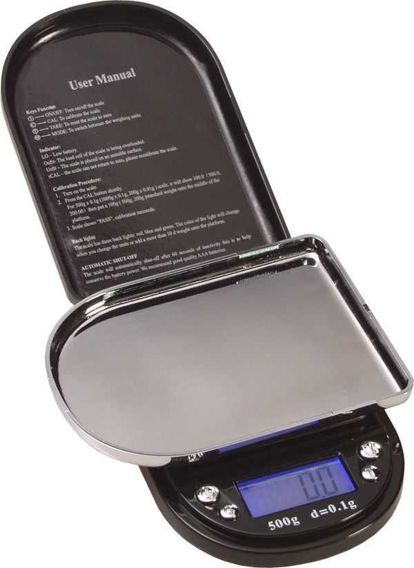 Digital Scale500g 0.1g Portable Mini Pocket Scale Digital