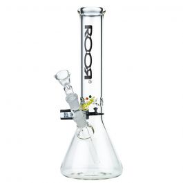 Blue Flow glass bong 35 cm. -Growlet