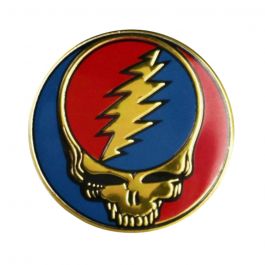 Steal Your Face 1 Inch Metallic Sticker