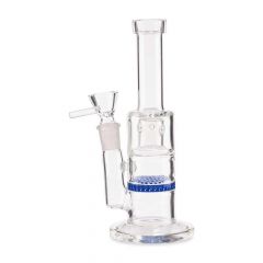 Pioneer Glass 6" Clear Honeycomb Disk Perc Rig