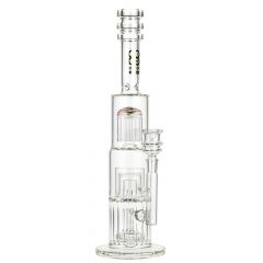 Glasscity Limited Edition Royal Highness Percolator Ice Bong - Side View 1