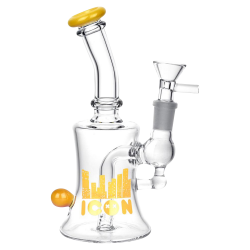 Diamond Glass Icon Baggins Water Pipe | Single View 1