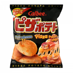 Calbee - Pizza Chips Pack of 6