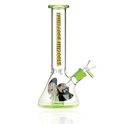 Jay and Silent Bob Percolator Beaker Ice Bong | Snootchie Bootchies | Green