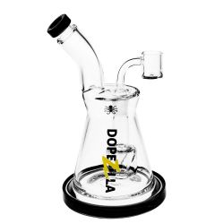 Dopezilla Kraken Dab Rig | 8 Inch | Black | side view 1