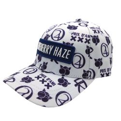 Lauren Rose 420 Blueberry Haze 420 Allover Fashion Fit Snapback | side view 1