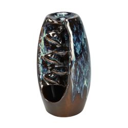 	
Back Flow Magic Ceramic Incense Burner | Black