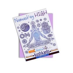 KushKards One Hitter Greeting Cards | Namastay