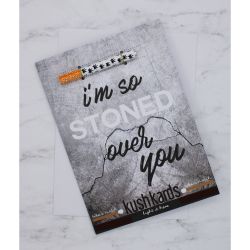 KushKards One Hitter Greeting Cards | Stoned Over You