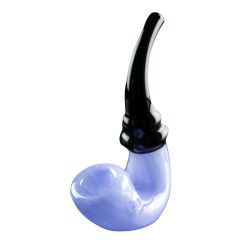 Pulsar Standing Sherlock Hand Pipe | Blue