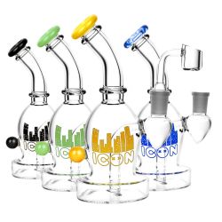 Diamond Glass Icon Ori Dab Rig | 7 Inch