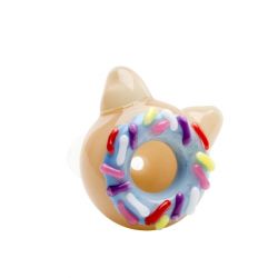 Empire Glassworks Kitty Donut Glass Bowl | 14.5mm