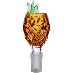 Glass Pineapple Herb Bowl 1