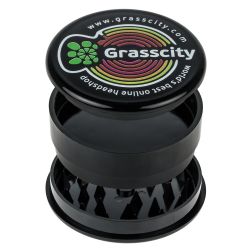 Grasscity Plastic Magnetic 3-Part Herb Grinder