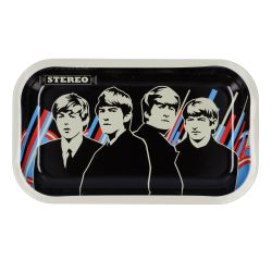 Famous Brandz Fab4 Rubber Soul Rolling Tray | Medium - Top View 