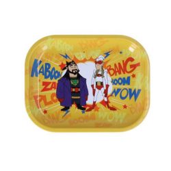 Jay and Silent Bluntman & Chronic Horizontal Rolling Tray | Small