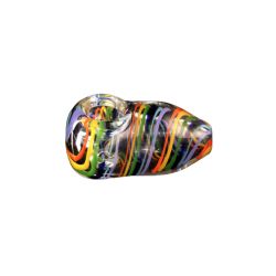 LA Pipes Rainbow Strings Spoon | Side view 