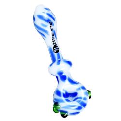 Pulsar Creme Color Swirl Hand Pipe | Blue