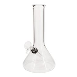 Scientific Beaker Base Water Pipe| Bong side view 1