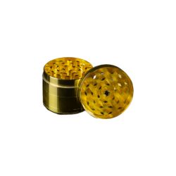 Cloud 8 Zinc Alloy Grinder - 4-Piece | Gold