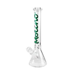 Molino Glass 9mm Extra Thick Beaker Bong | Green