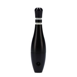 Bowling Pin Metal Hand Pipe | Black 