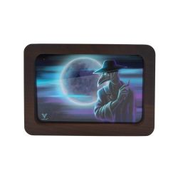 V Syndicate 3D High Def Wood Rolling Tray | Small | Dark Traveler