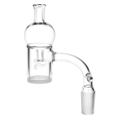 Pulsar Axial Opal Quartz Banger with Bubble Cap