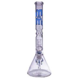 M&M Tech Mini Chandelier Beaker Ice Bong | Blue