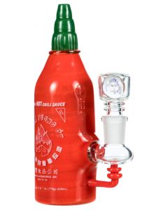 Empire Glassworks Sriracha Sauce Rig