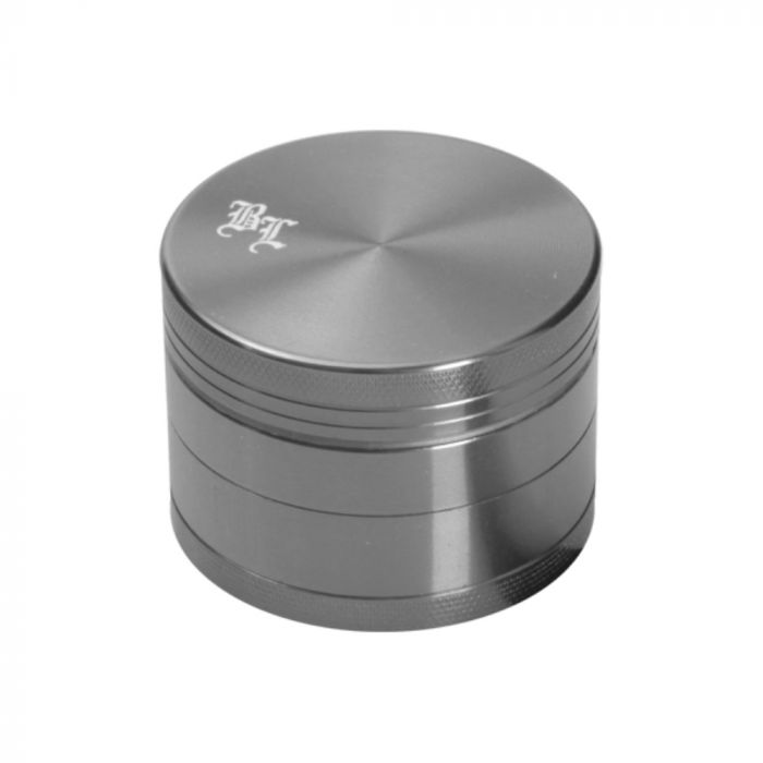 Black Leaf - Aluminum Herb Grinder - 4-part - 40mm - Choice of 9 colors