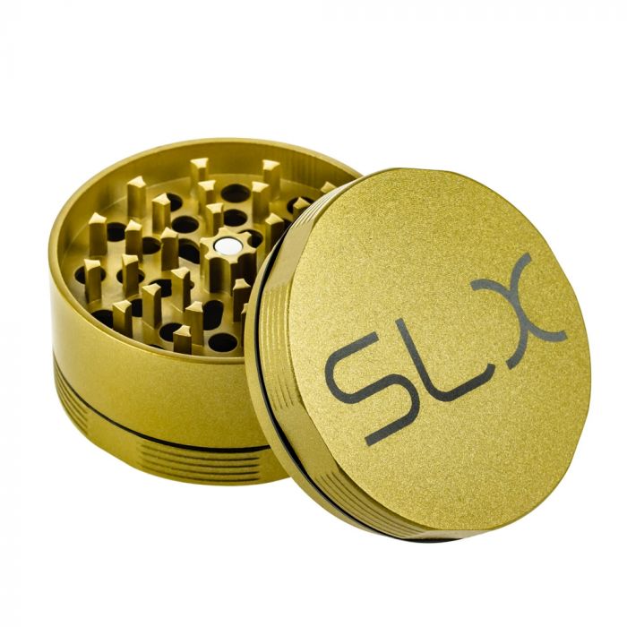 SLX Aluminum Non-Stick Herb Grinder, 4-Part, 2.4 Inch