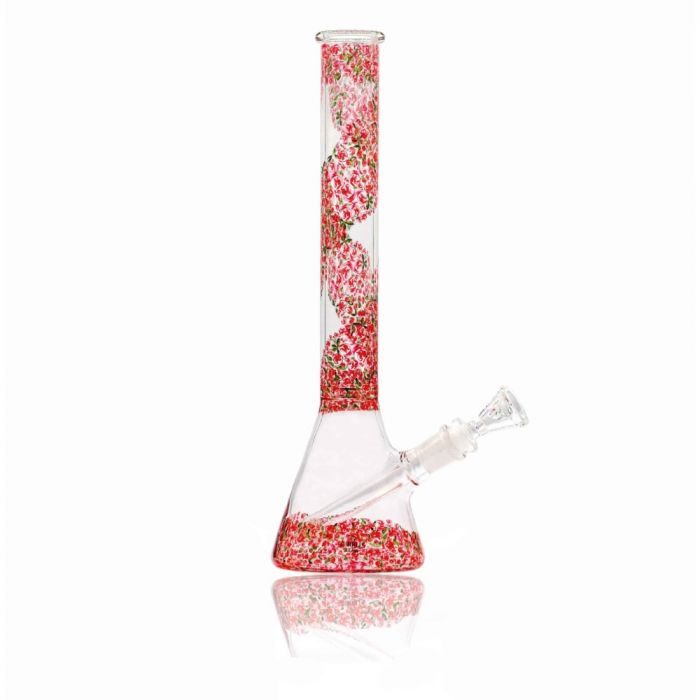 Cirrus Glass Beaker - High-Quality 13.5-inch Water Pipe