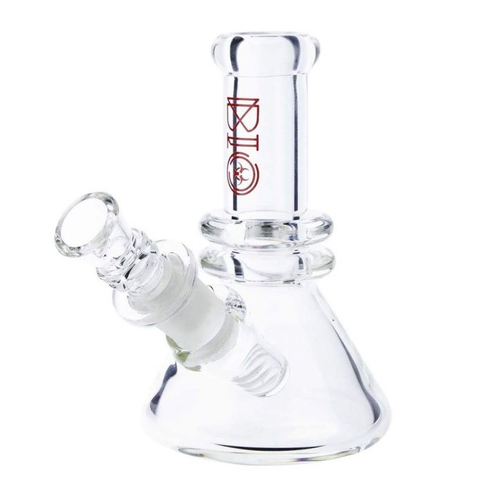 Bio Hazard Heavy Glass Mini Beaker Bong