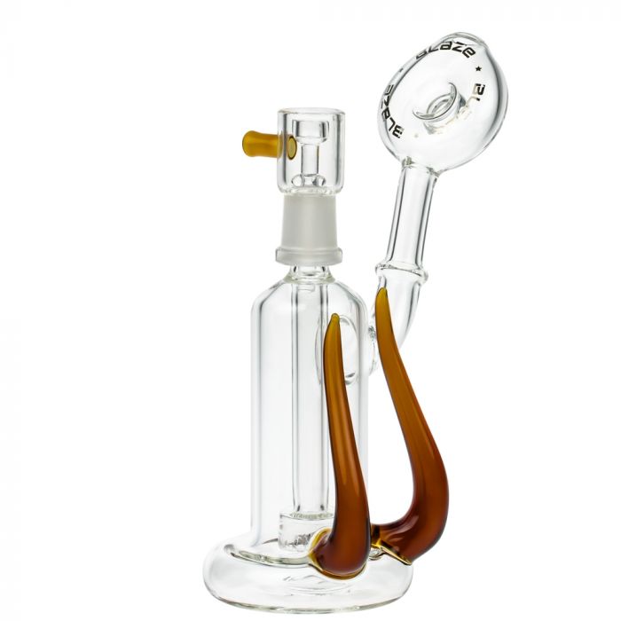 Newzenx Glass Fancy Oil Rigs Bubbler 8 Inch, For Smoking at Rs 750