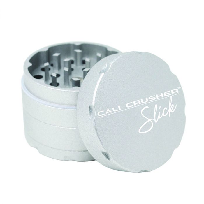 Cali Crusher OG Slick 4 Piece 2.5 inch Herb Grinder in Teal