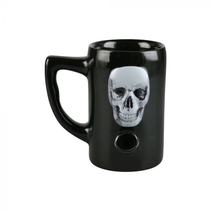 Coffee Mug Pipe Ceramic Novelty Herb Black Coffee With Built-in Pipe -  iTeeUS