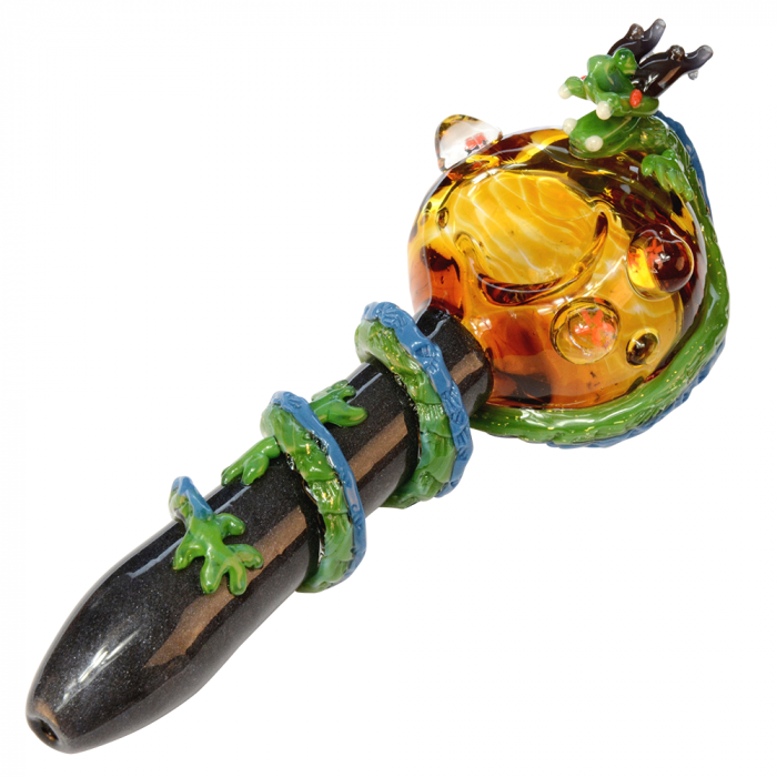 Empire Glassworks - 6'' Dragon DBZ Glass Pipe