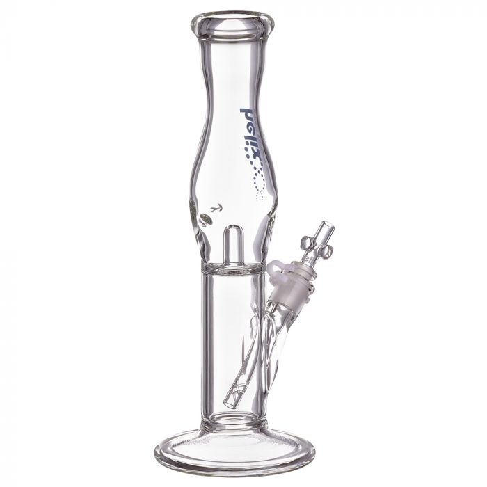 VORTEX 10 Inch HELIX BONG Recycler TWISTY Glass Water Pipe BLUE