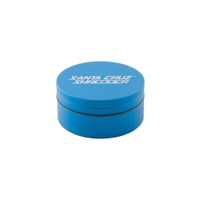  Santa Cruz Shredder Herb Grinder 3 Piece Medium 2 1/8 Superior  Grip and Aluminium (Blue): Home & Kitchen