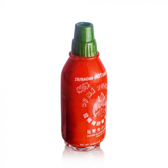 Sriracha Themed Glass Attachment for Puffco Peak - World of Bongs