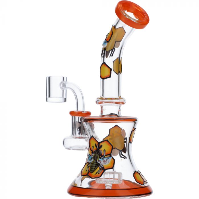 Honey Bee Dab Rig, Beehive Dab Rig Set