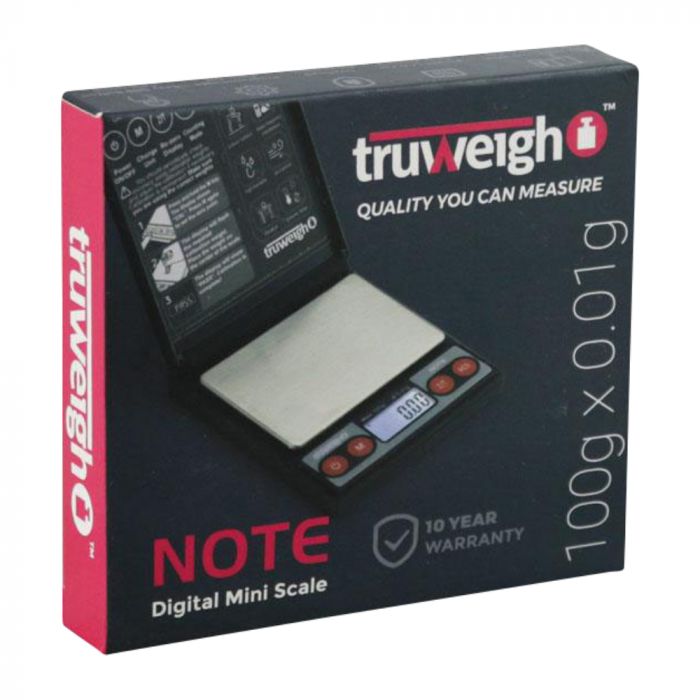 Truweigh Note Digital Scale 100g x .01g