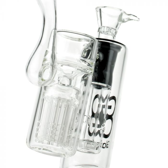 Double Chamber Bubbler Pipe by Nameless Glass – SVI