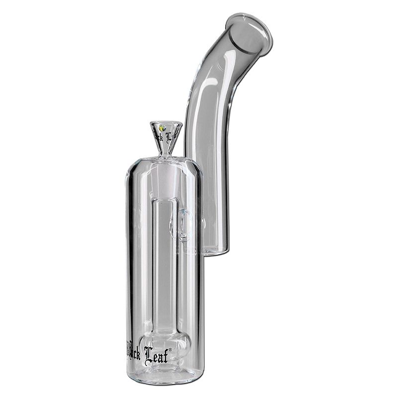 Black Leaf Cannabis Bubbler, Weed Bubbler