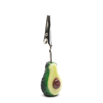 Empire Glassworks Avocado Roach Clip