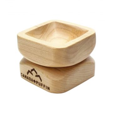 Carved Wooden Herb and Leaf Grinder – Classic Style