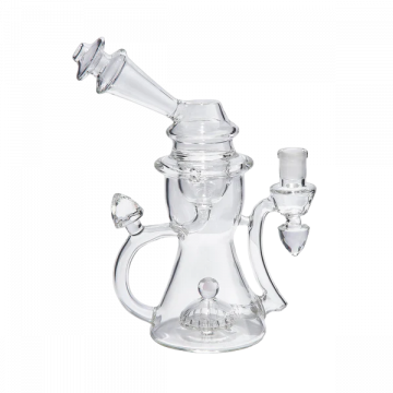 High Five Cloud Cover Diamond Incycler Dab Rig