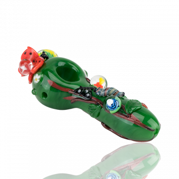 Empire Glassworks Garden Critters Spoon Pipe | 4.5 Inch