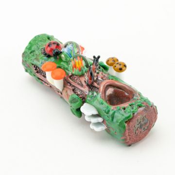 Empire Glassworks Mossy Log Dry Pipe